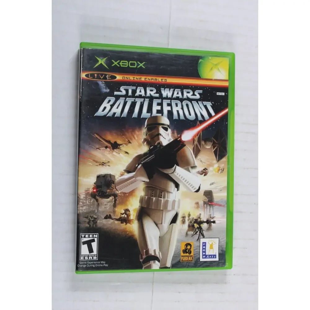 Star Wars: Battlefront (Microsoft Xbox, 2004) Authentic, Tested, Works